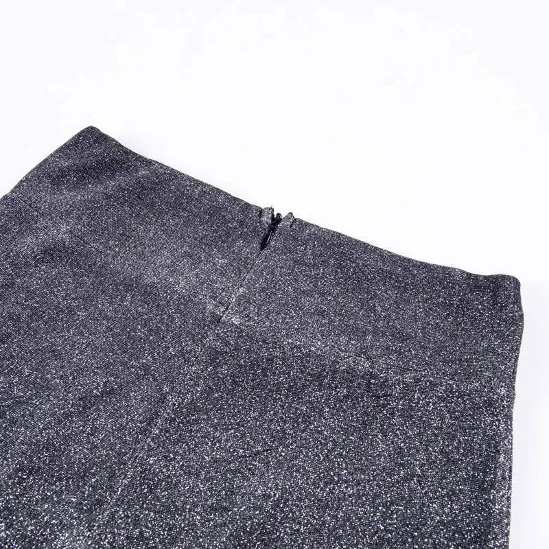 Estela | Glitterende Flared Pants