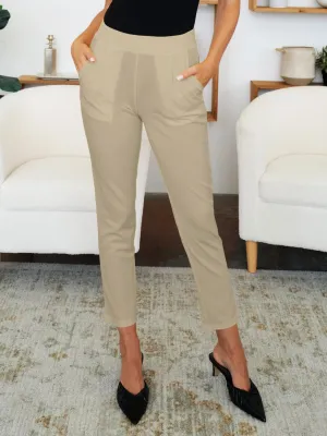FAM-FAM Pocketed High Waist Skinny Pants (11 Colors)