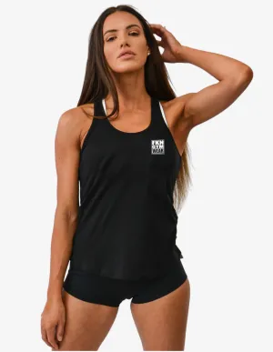 Force | Classic Gym Singlet | Black