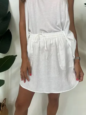 Fresh Laundry Linen Skirt