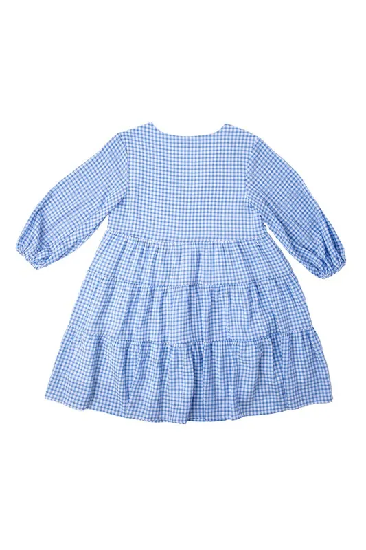 Gingham Tiered Dress