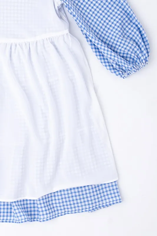 Gingham Tiered Dress