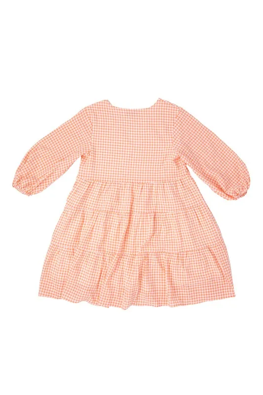 Gingham Tiered Dress