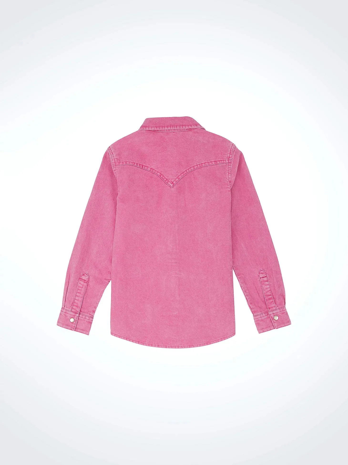 Girl's Wrangler Corduroy Western Snap Shirt Jacket