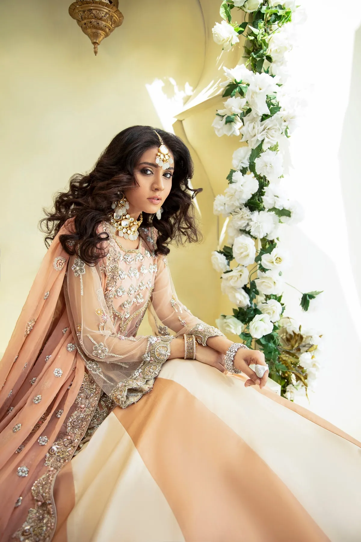 Grace | AJR Couture Bridals Collection 2022 | Embroidered and Embellished Bridal Suits