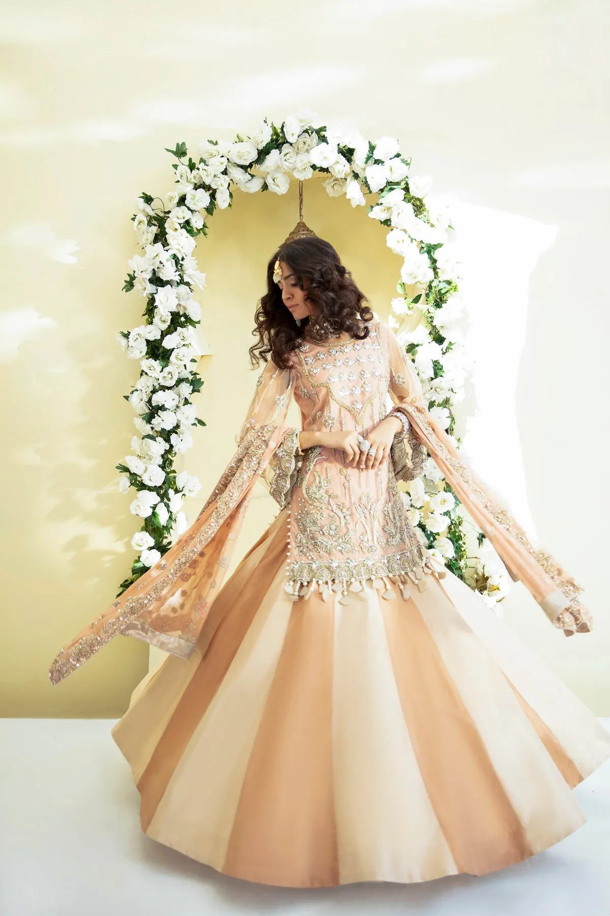Grace | AJR Couture Bridals Collection 2022 | Embroidered and Embellished Bridal Suits