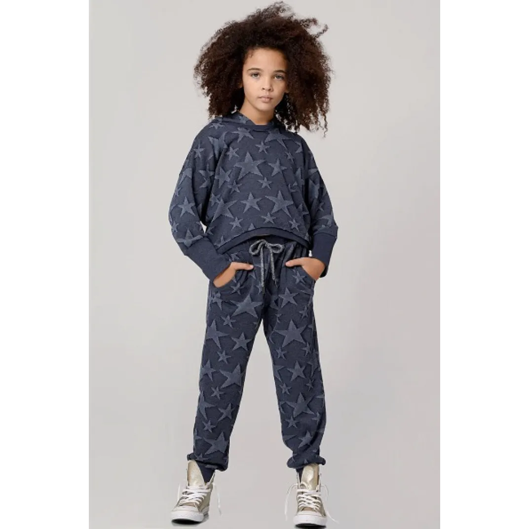 Hannah Banana All Over Star Joggers - Navy