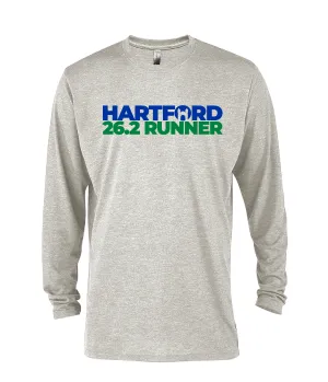 Hartford 26.2 Runner Long Sleeve Tee in Oatmeal