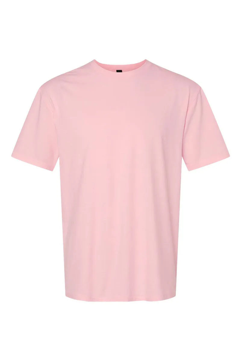 Highland Cow Bow Softstyle Adult T-Shirt