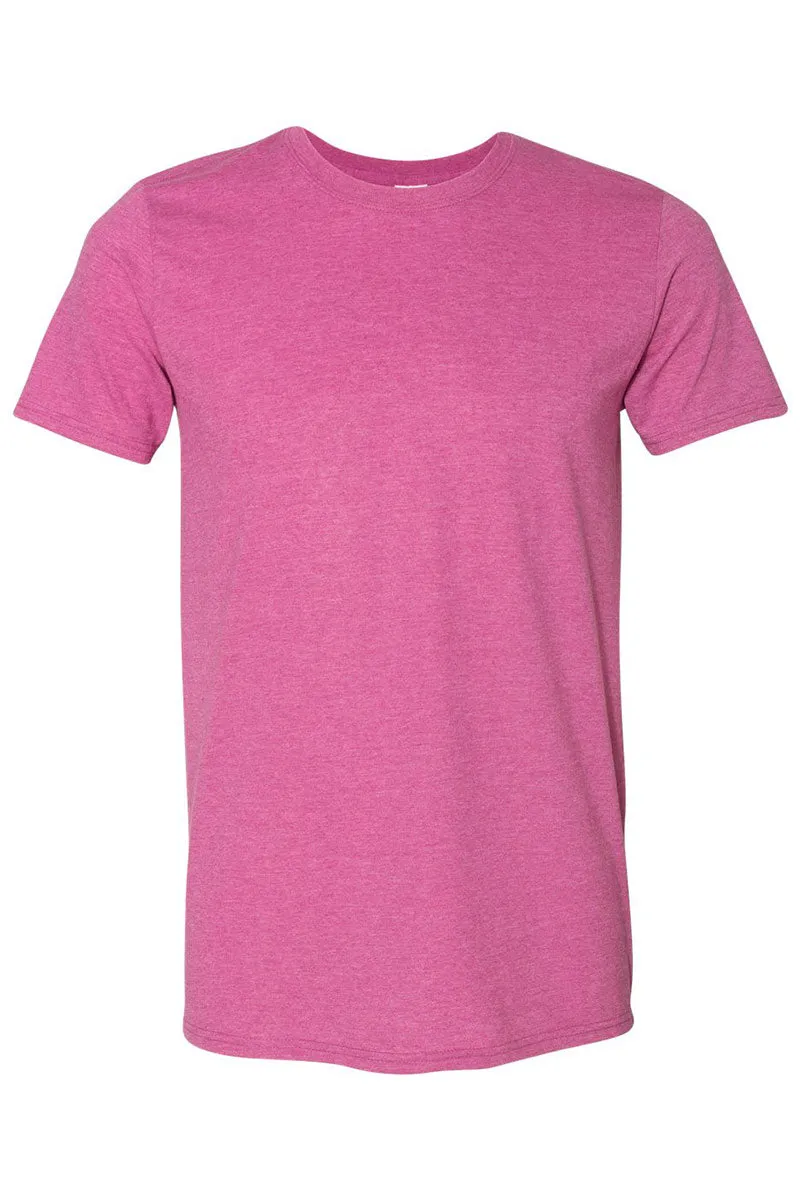 Highland Cow Bow Softstyle Adult T-Shirt