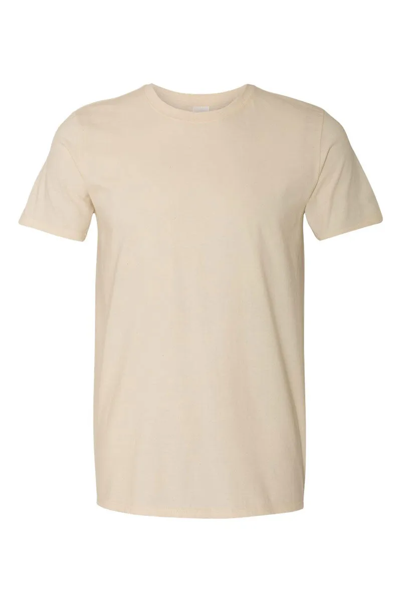 Highland Cow Bow Softstyle Adult T-Shirt