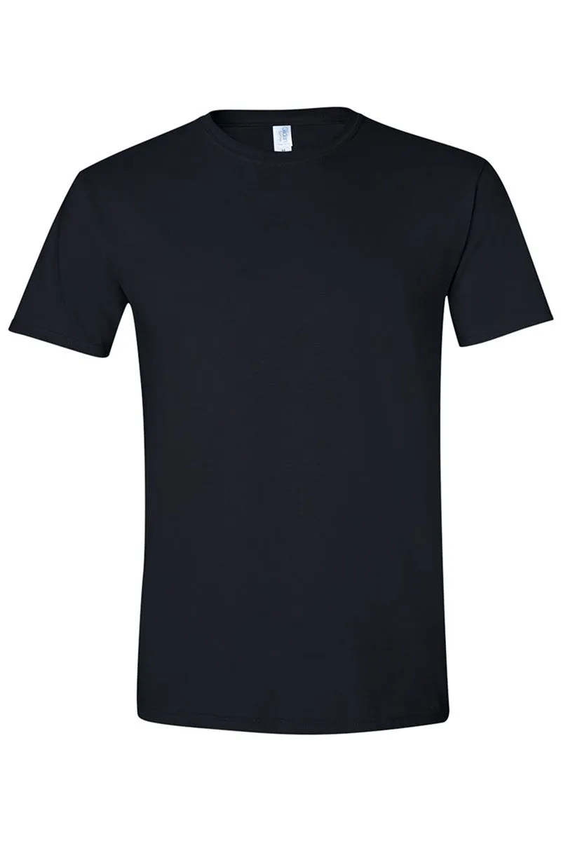 Highland Cow Bow Softstyle Adult T-Shirt