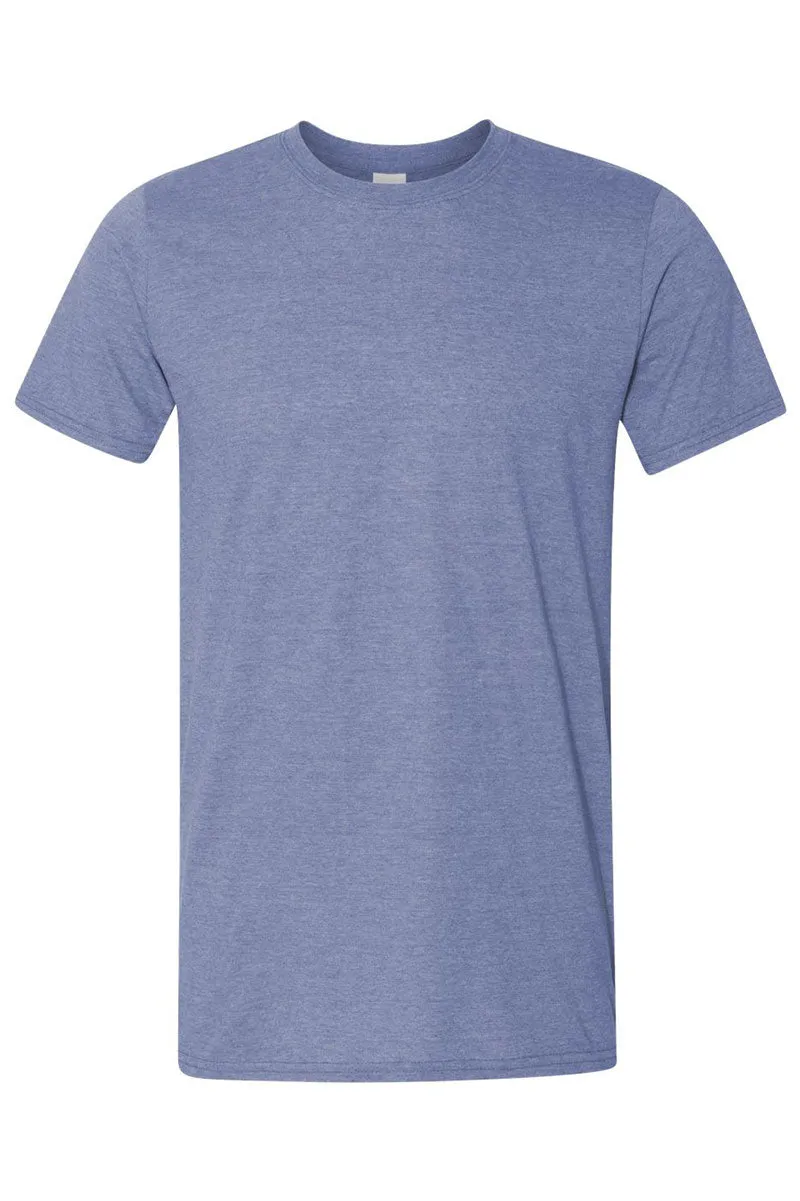 Highland Cow Bow Softstyle Adult T-Shirt