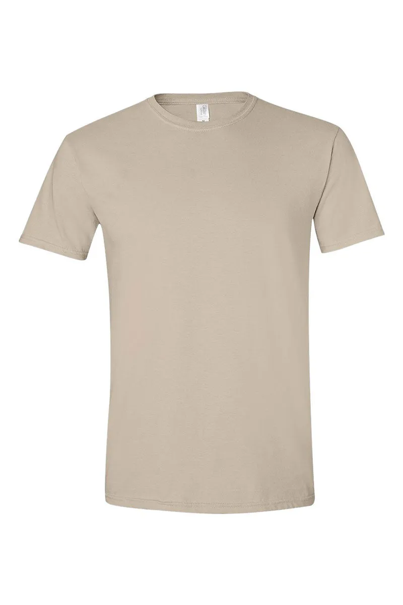 Highland Cow Bow Softstyle Adult T-Shirt