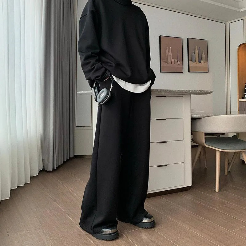 Hooded Sweatshirt Two Piece Suit