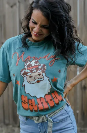 Howdy Santa Graphic Tee