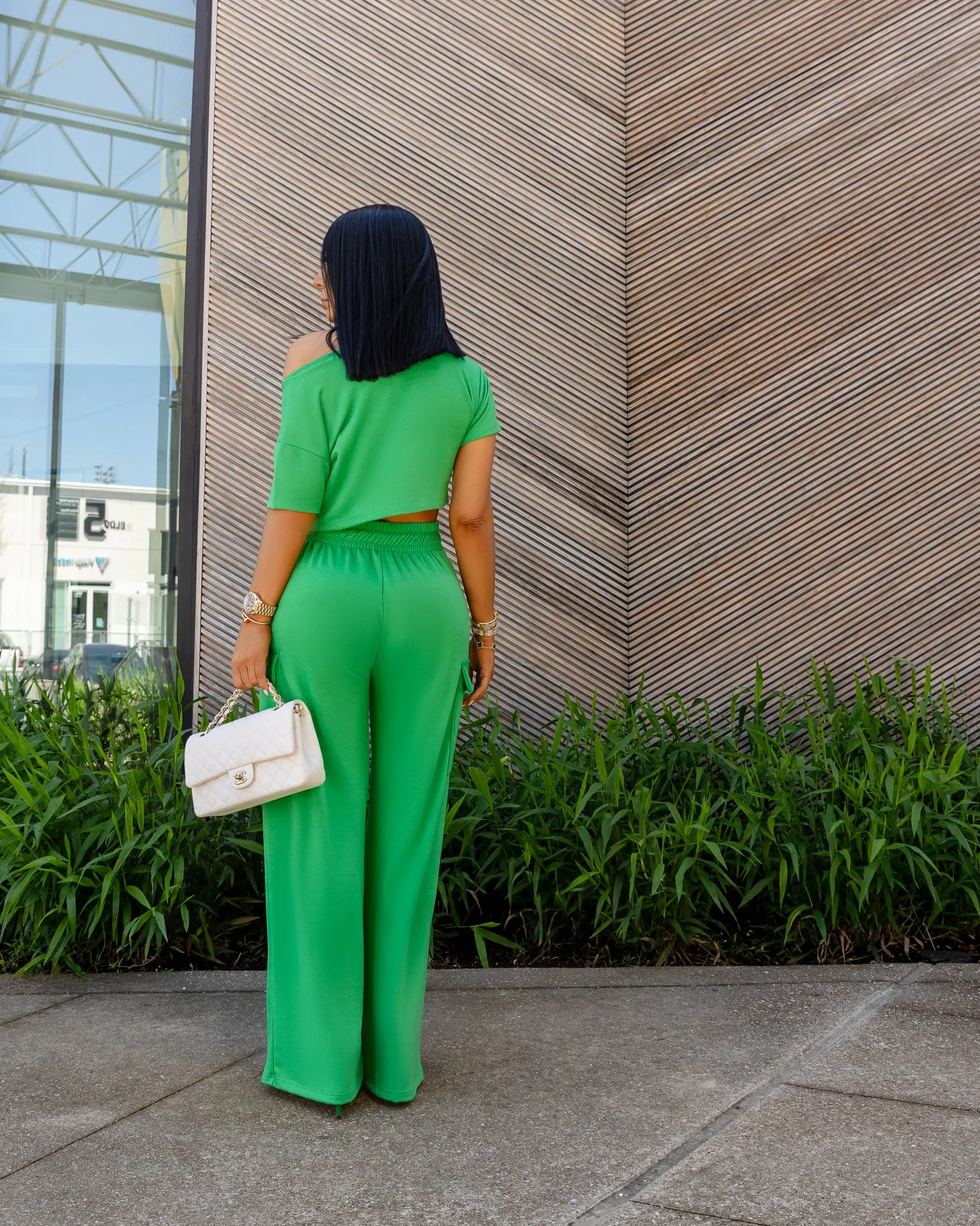 Irina (Green Two Piece Set)