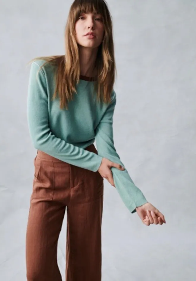 Jude Linen Pants - Rust