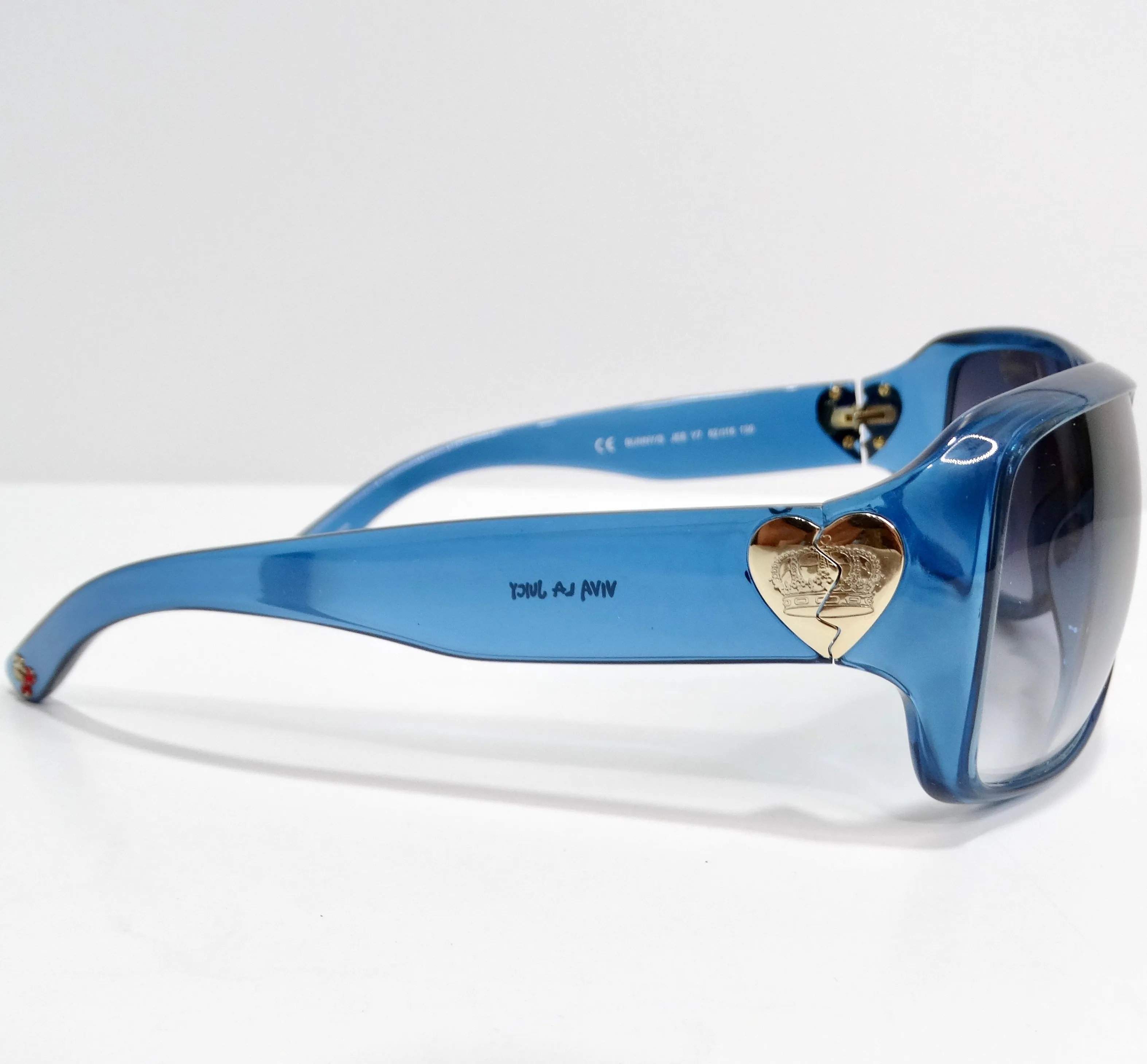 Juicy Couture Y2K Blue Sunglasses
