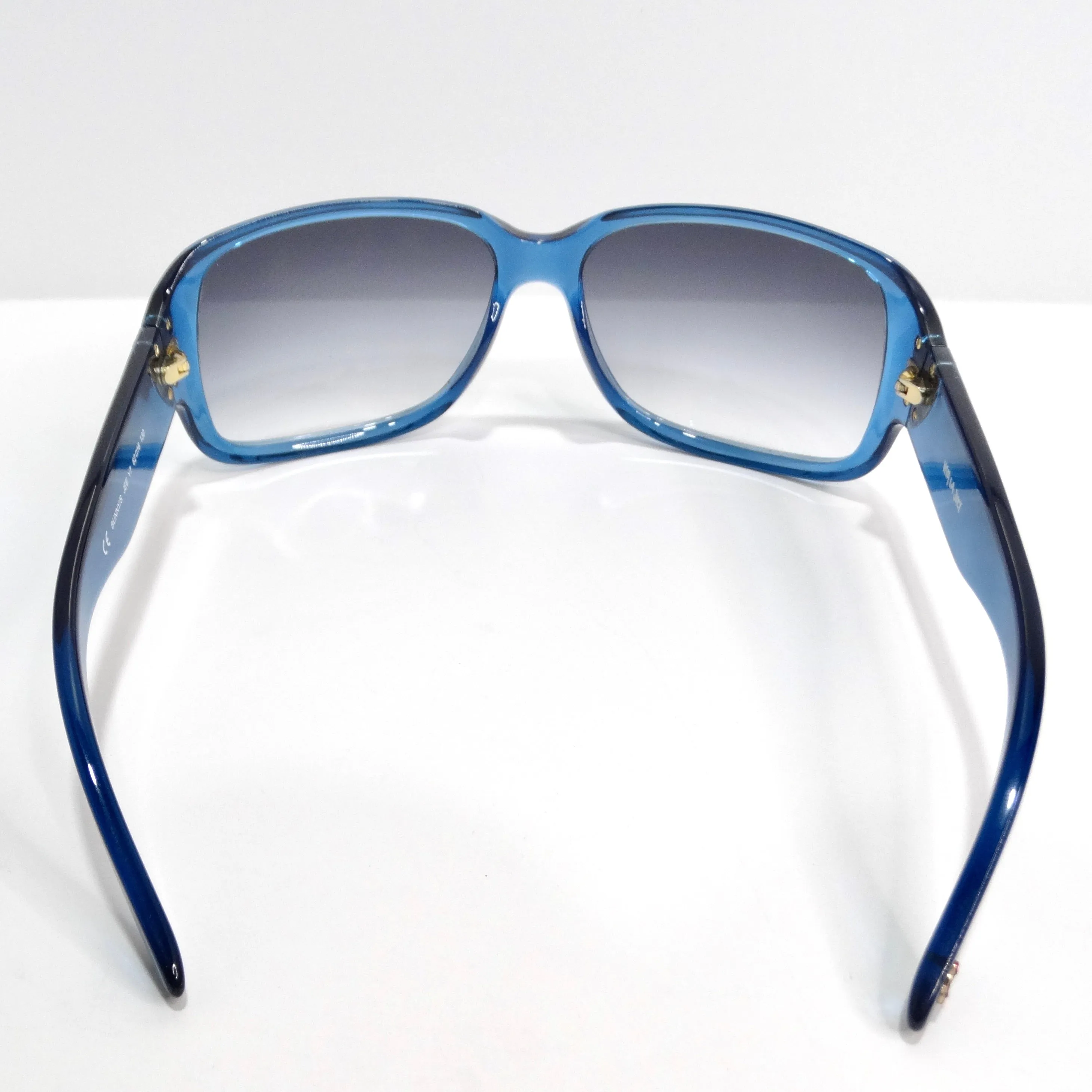 Juicy Couture Y2K Blue Sunglasses