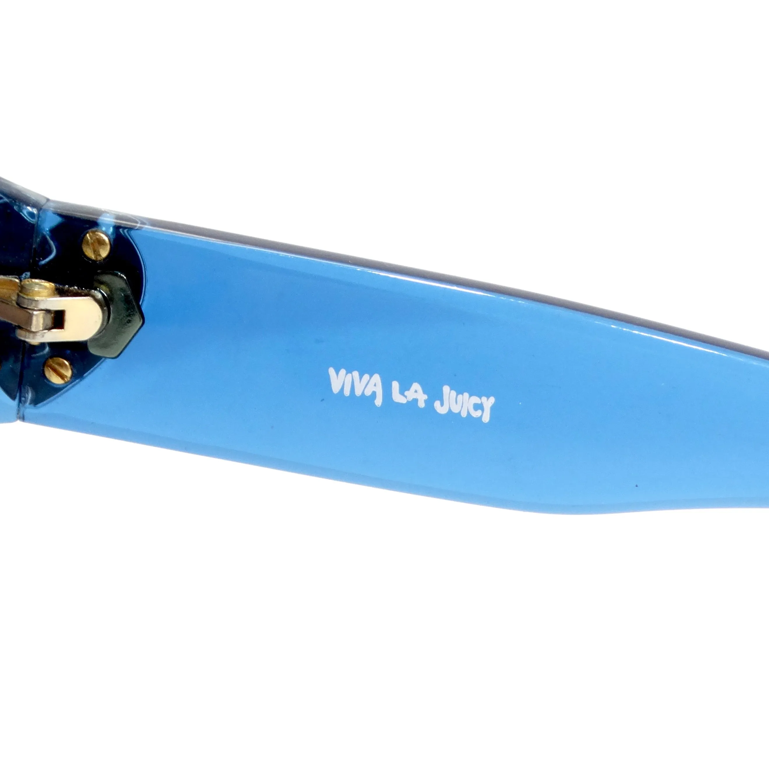 Juicy Couture Y2K Blue Sunglasses