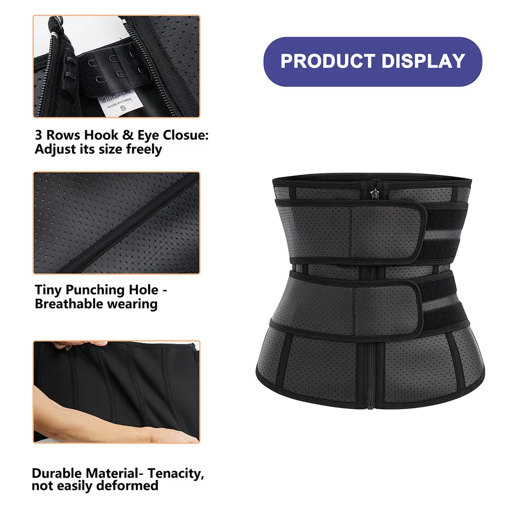 Junlan Men Double Straps Tummy Control Waist Trainer