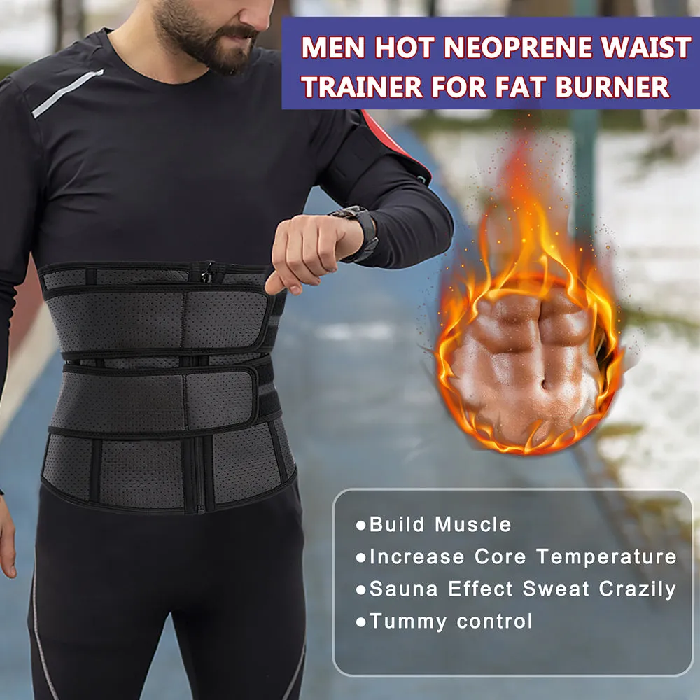 Junlan Men Double Straps Tummy Control Waist Trainer