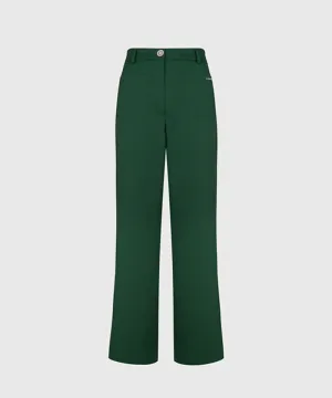 KANDINI Out-Pocket Stretch Long Pants - Green
