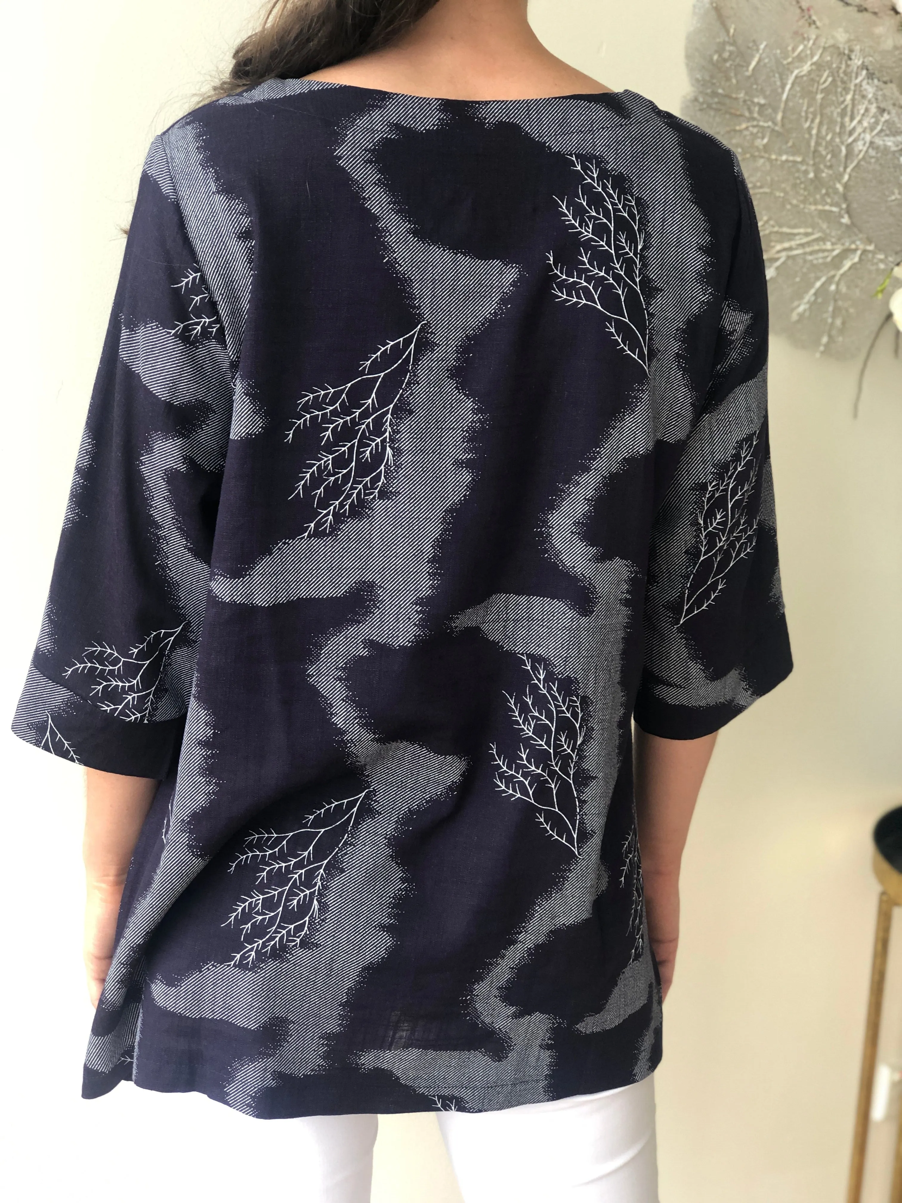 Karla River Linen Top