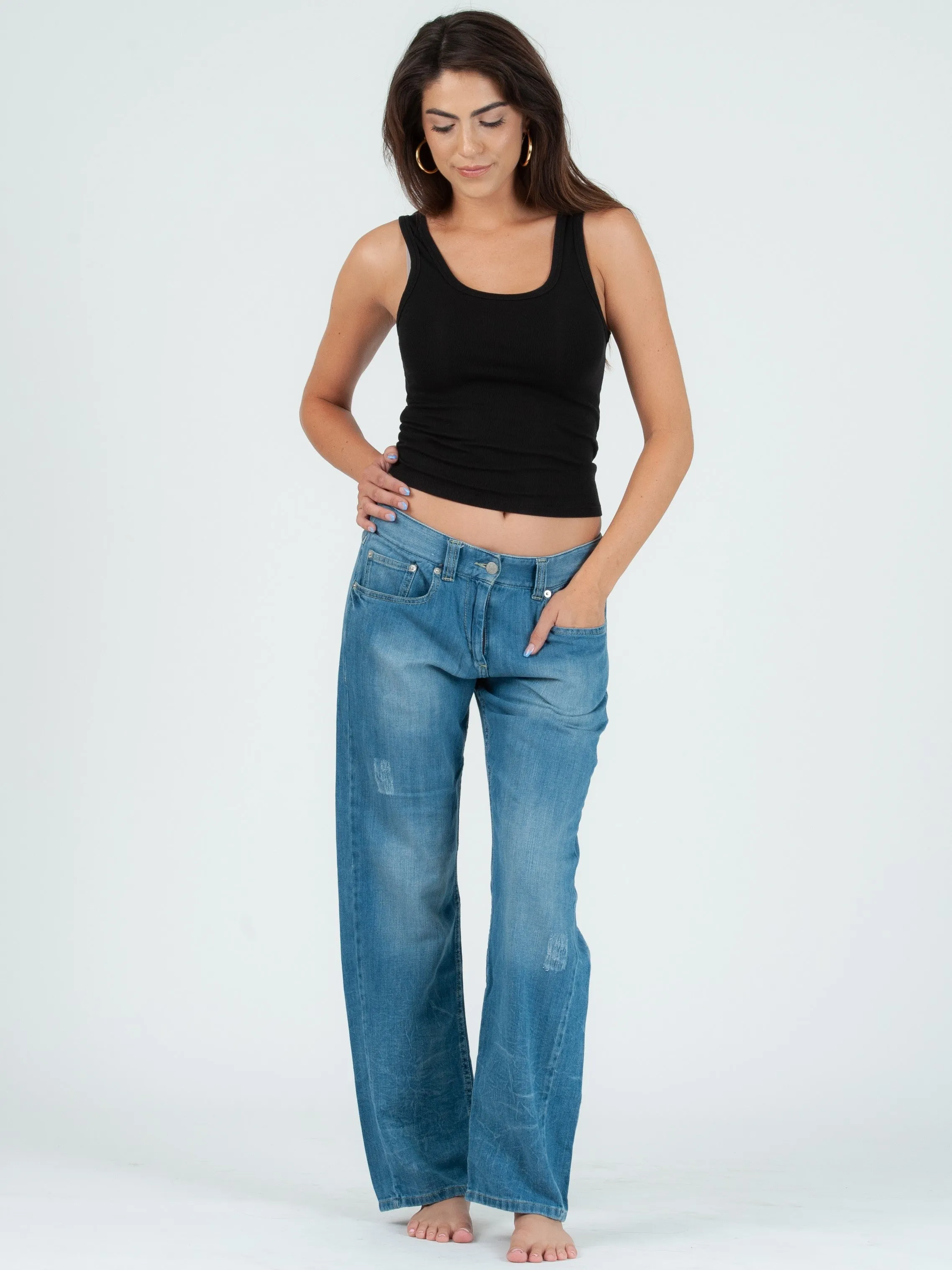 KATE CLASSIC TANK TOP-BLACK