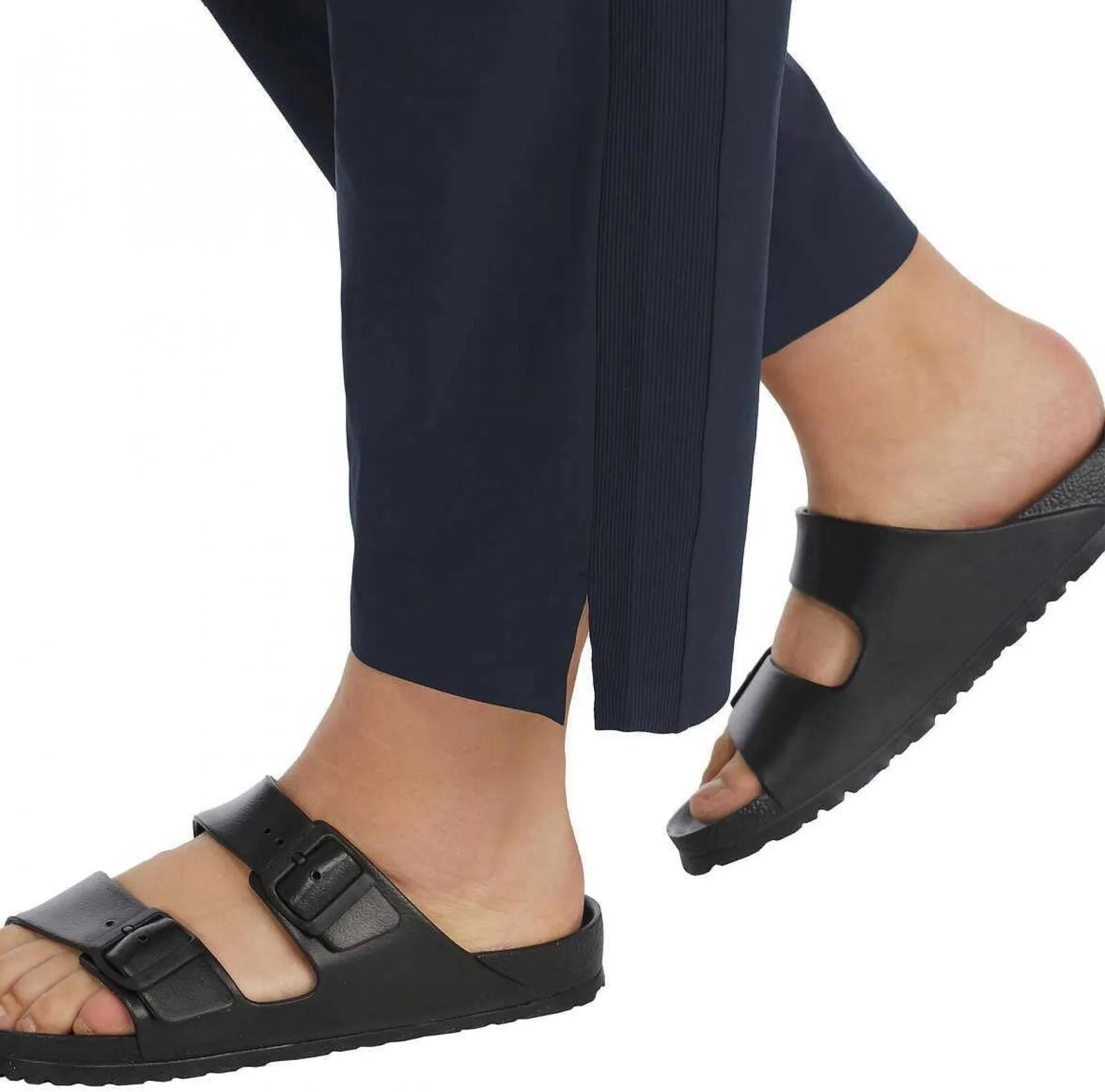 Kirkland Signature  Women's Lightweight Ankle Pants 7772005 Navy Blue M