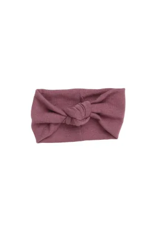 Knot Wrap - Light Mauve Wool