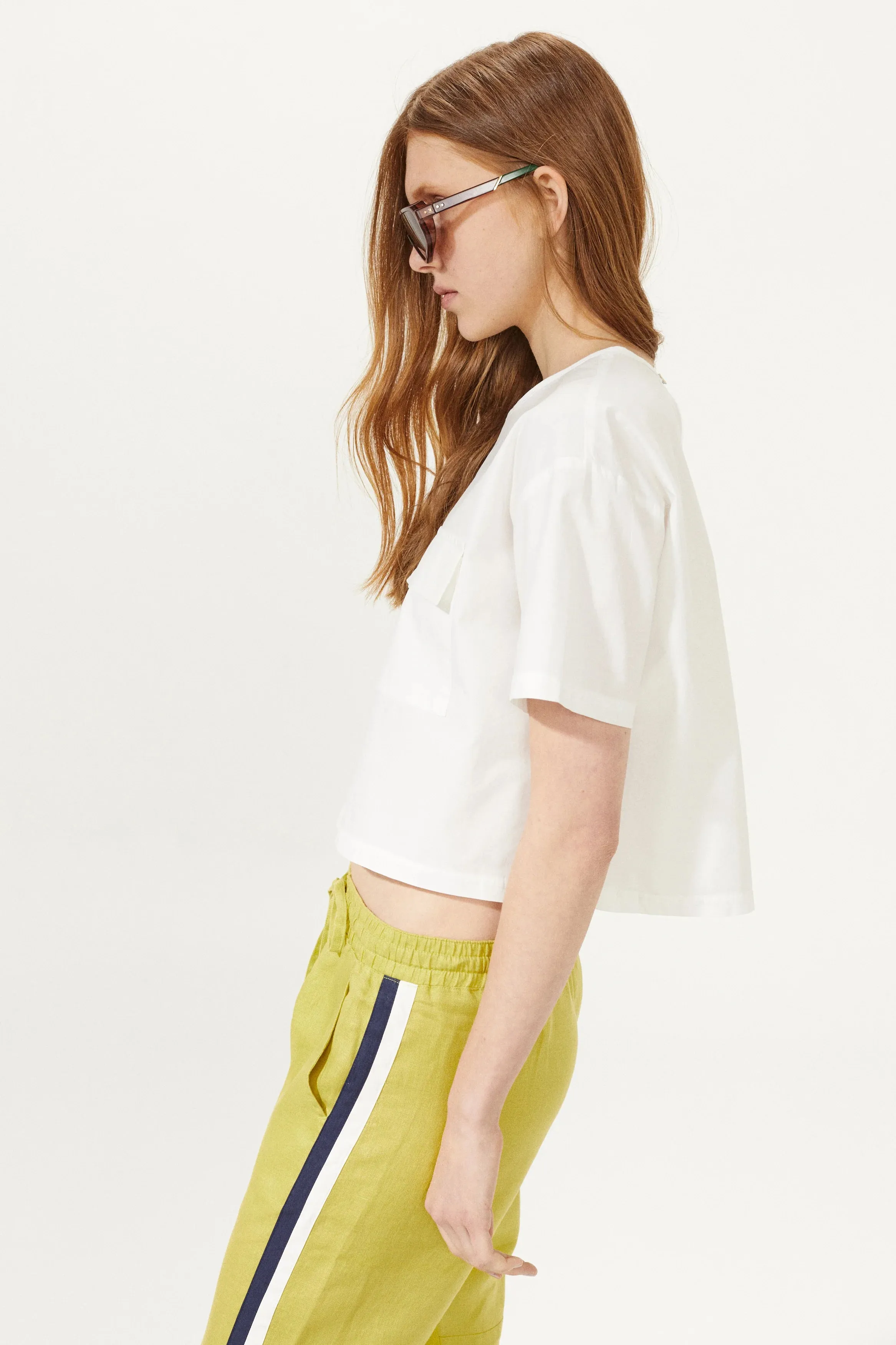 LEXUS LINEN JOGGER PANT - PISTACHIO