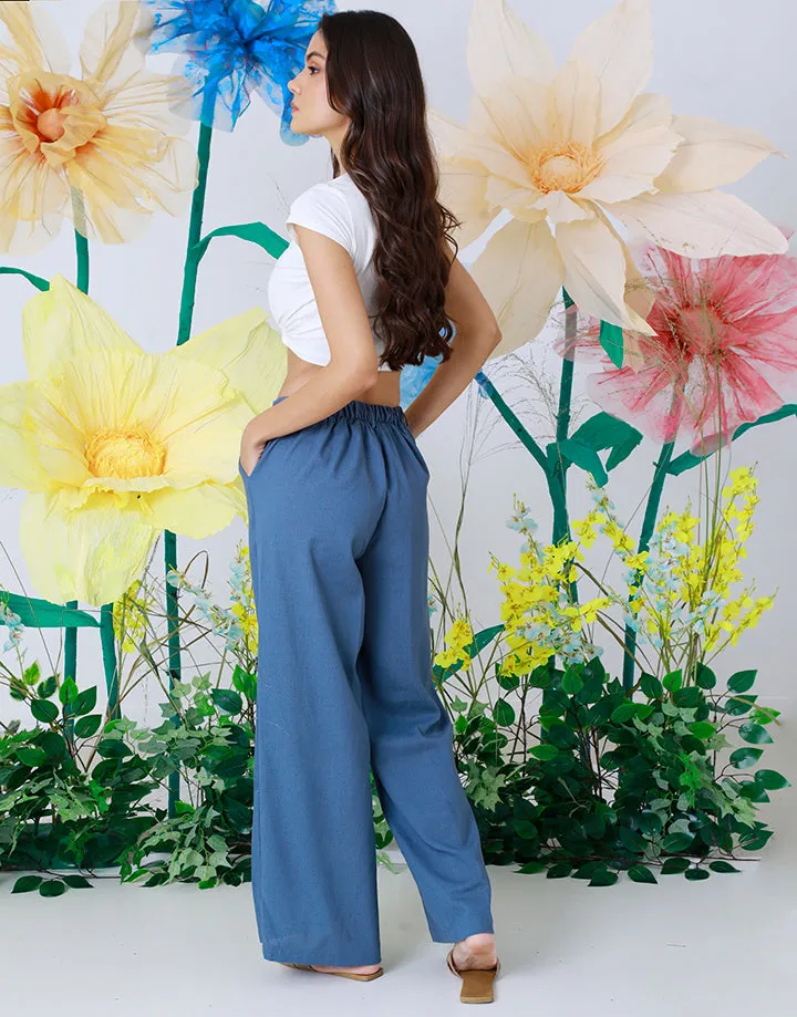 Linen Pant with Side Pockets