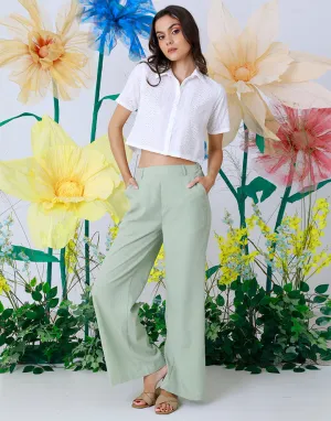 Linen Pant with Side Pockets