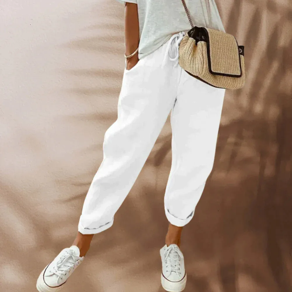 Linen trousers: Casual, stylish Tracey design