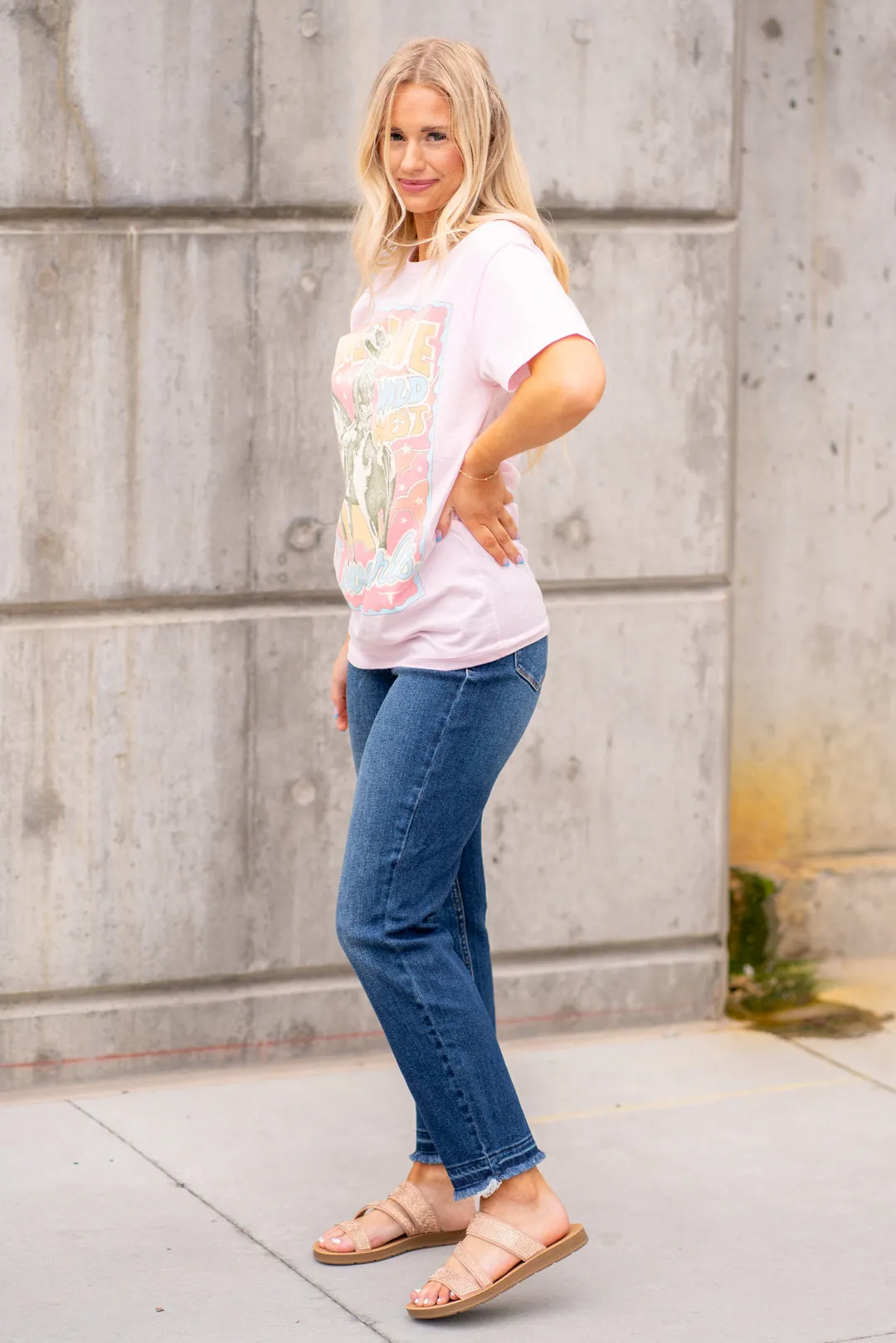 Long Live Cowgirls Graphic Top