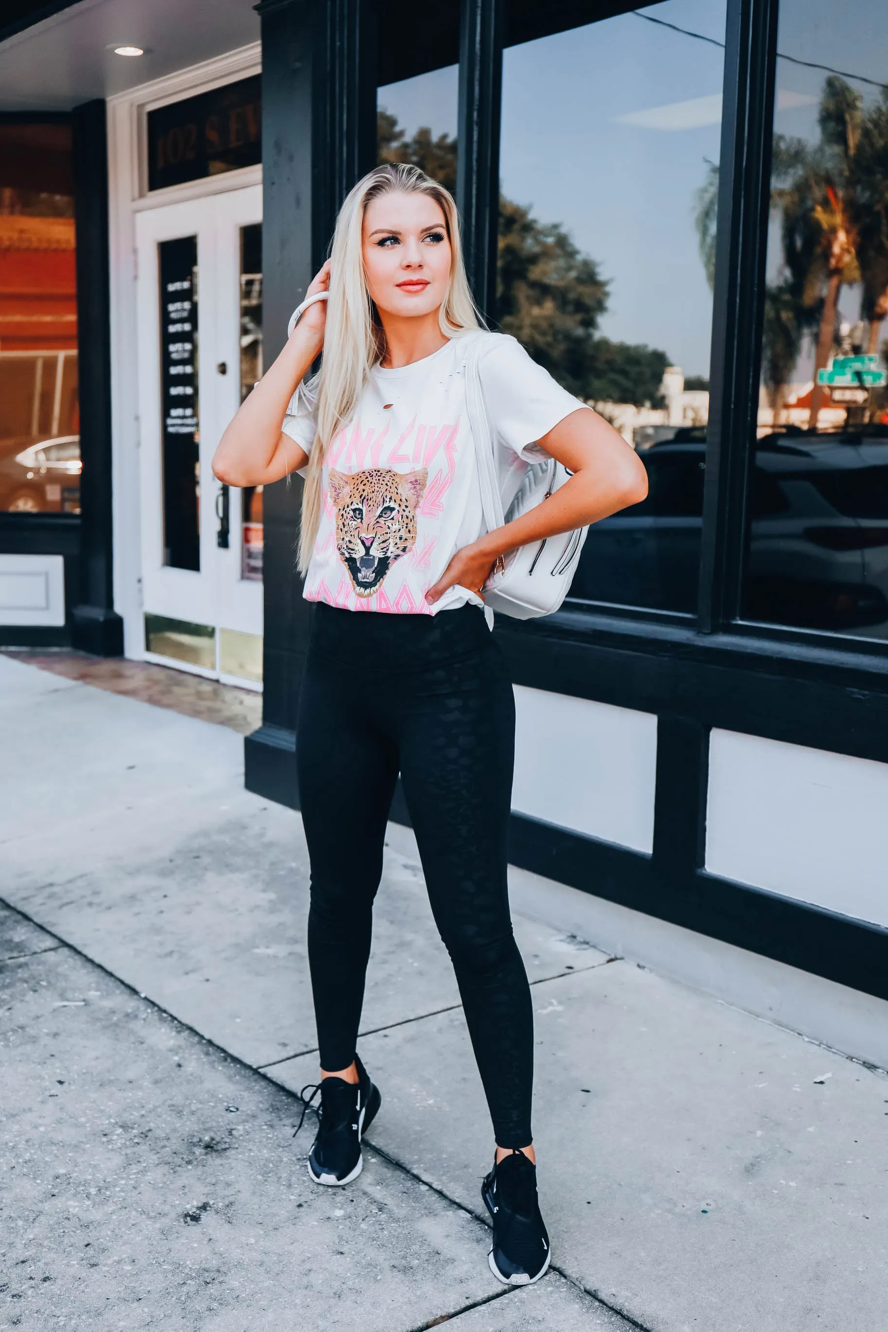 Long Live Rock N Roll Graphic Top - Ivory