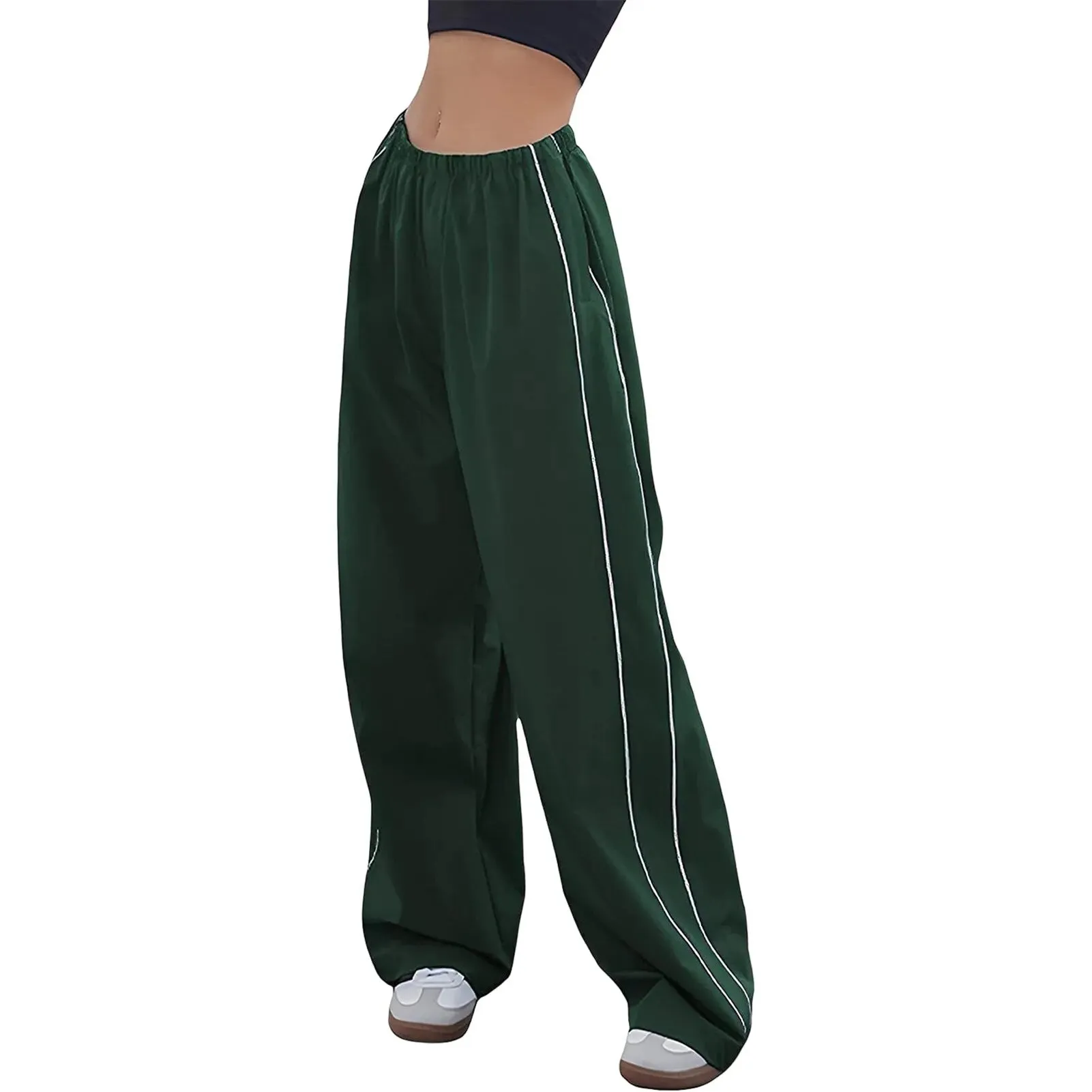 Low Waist Drawstring Kpop Pants