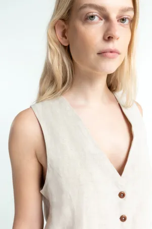 LUCIA | UNDYED LINEN