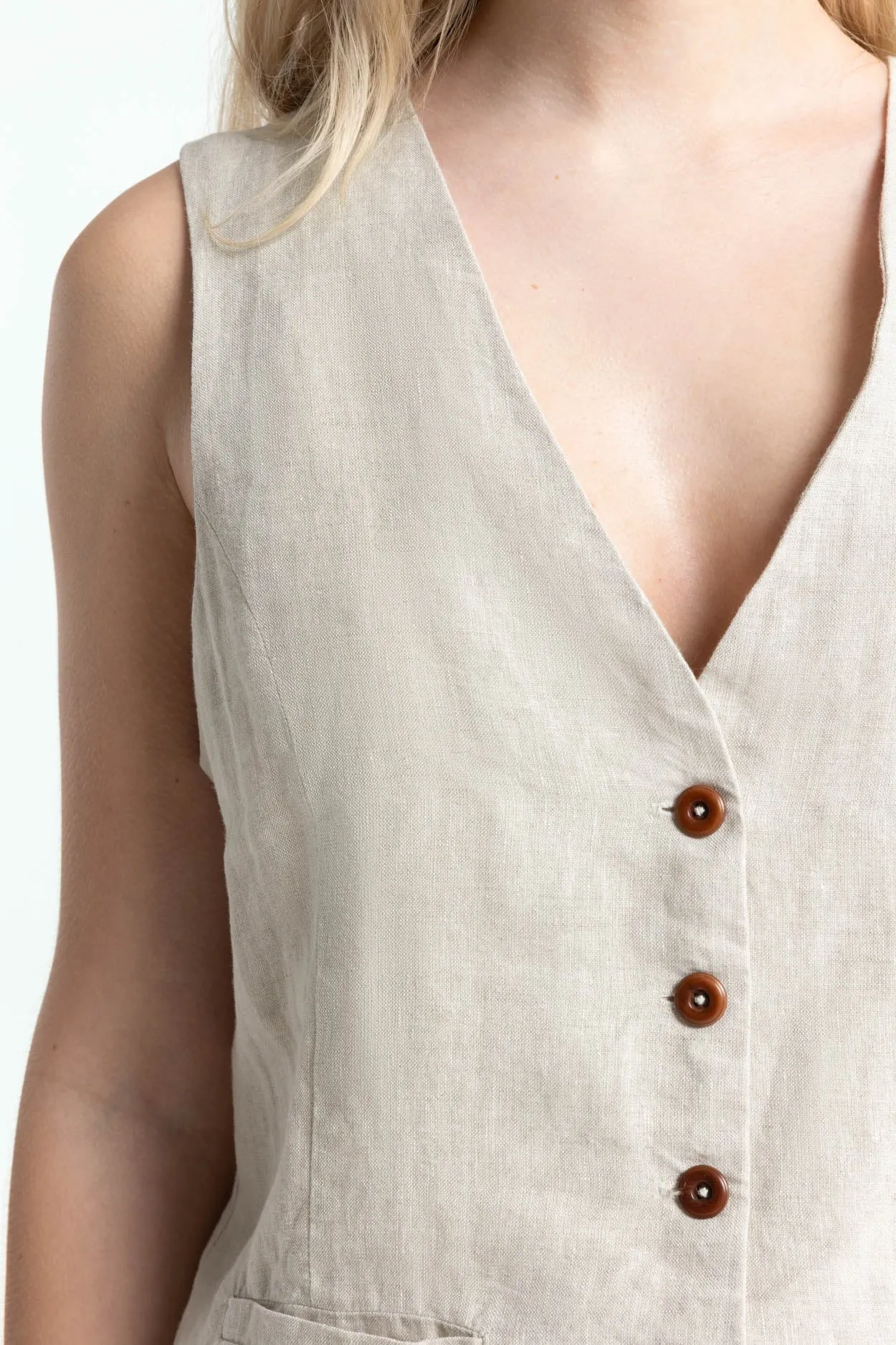 LUCIA | UNDYED LINEN