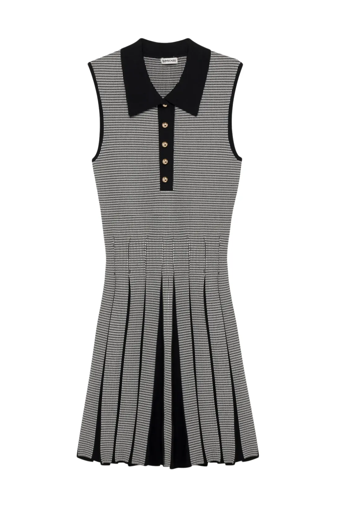 Melodie Dress | Black White Check