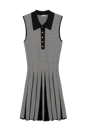 Melodie Dress | Black White Check
