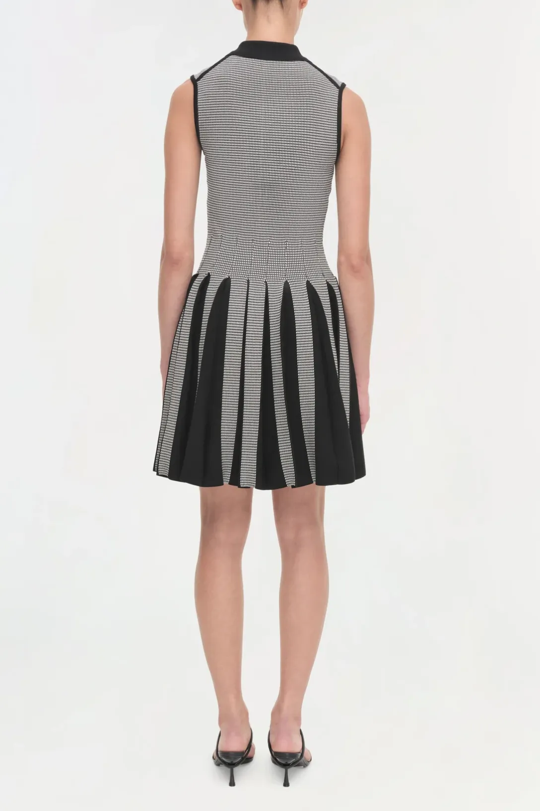 Melodie Dress | Black White Check