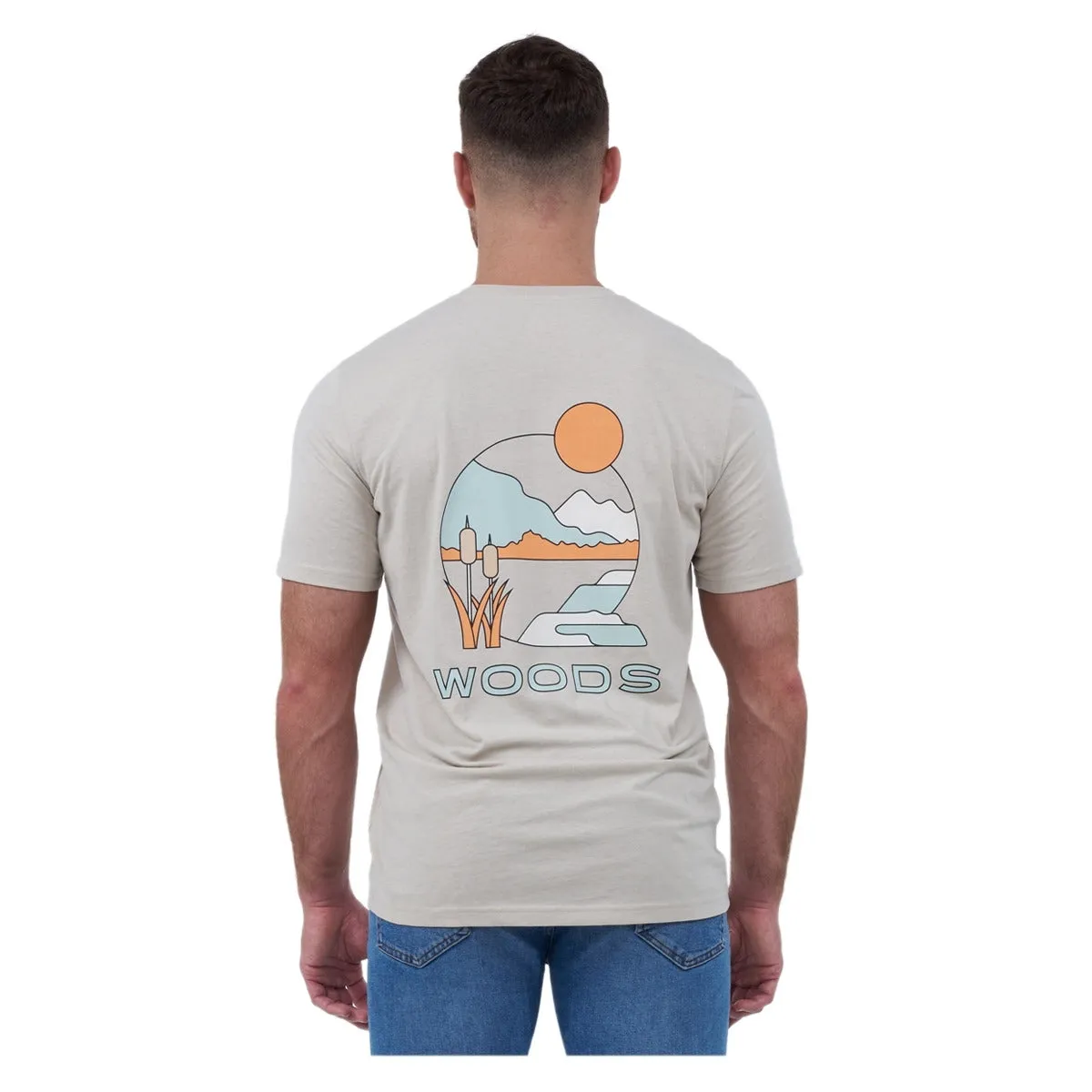 Men's Cayley Geo Landscape T-Shirt