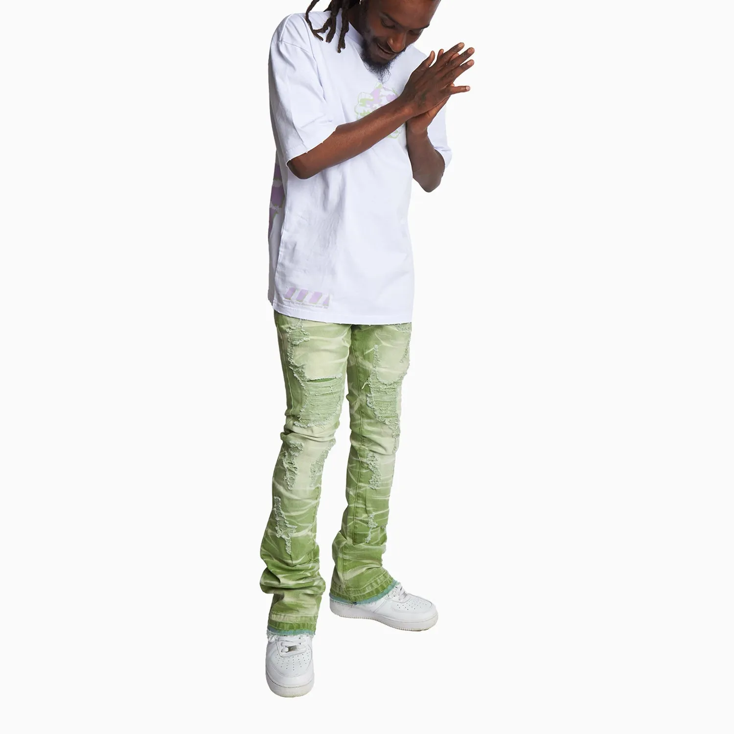 Men's Marcel Super Stacked Denim Pant