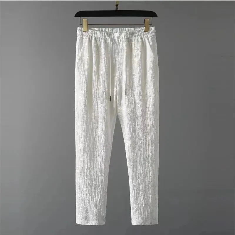 Men's Summer Fashion Sports T-Shirt Wth Full Length Pants