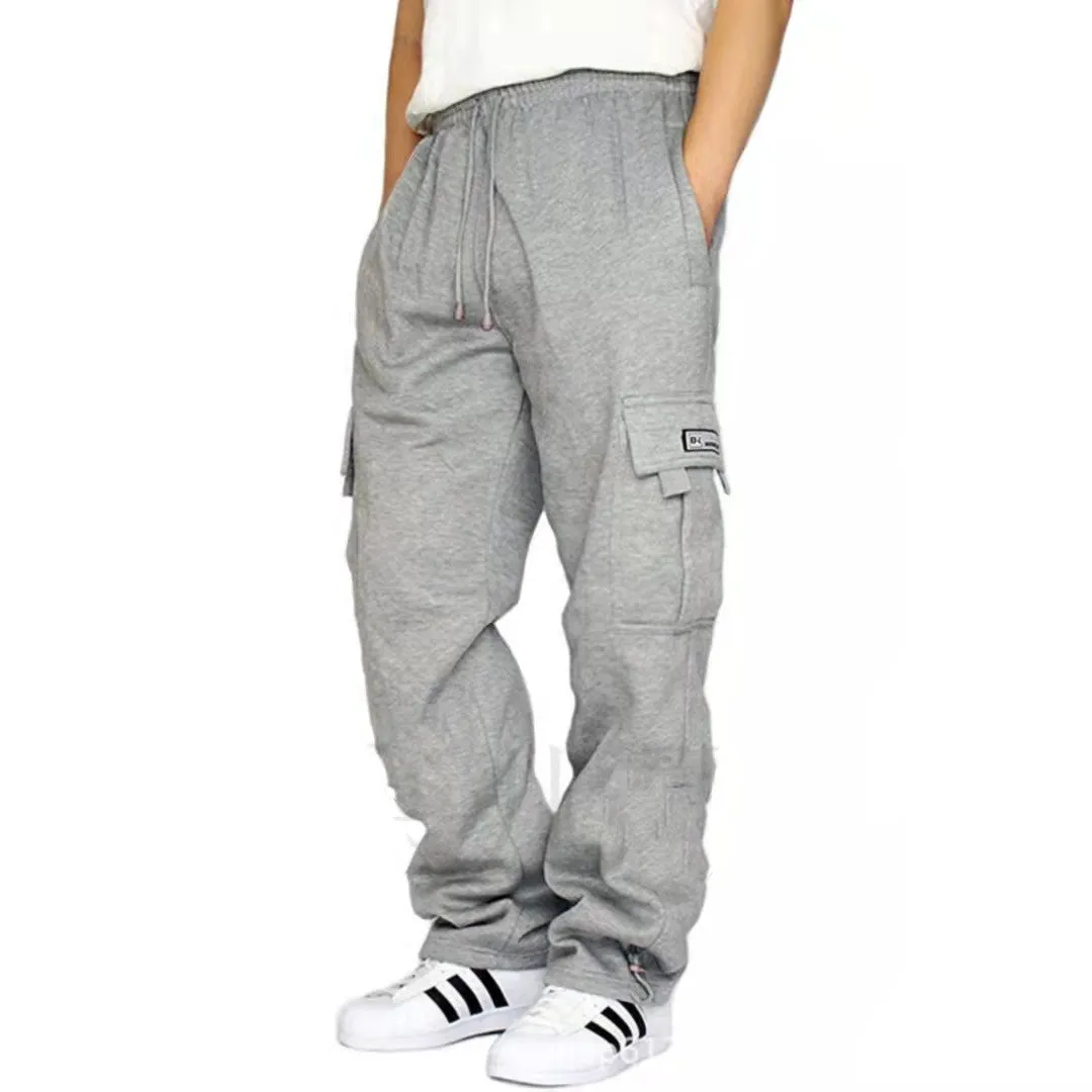 Mens Sweatpants Jogger Sports Pants Drawstring Trousers