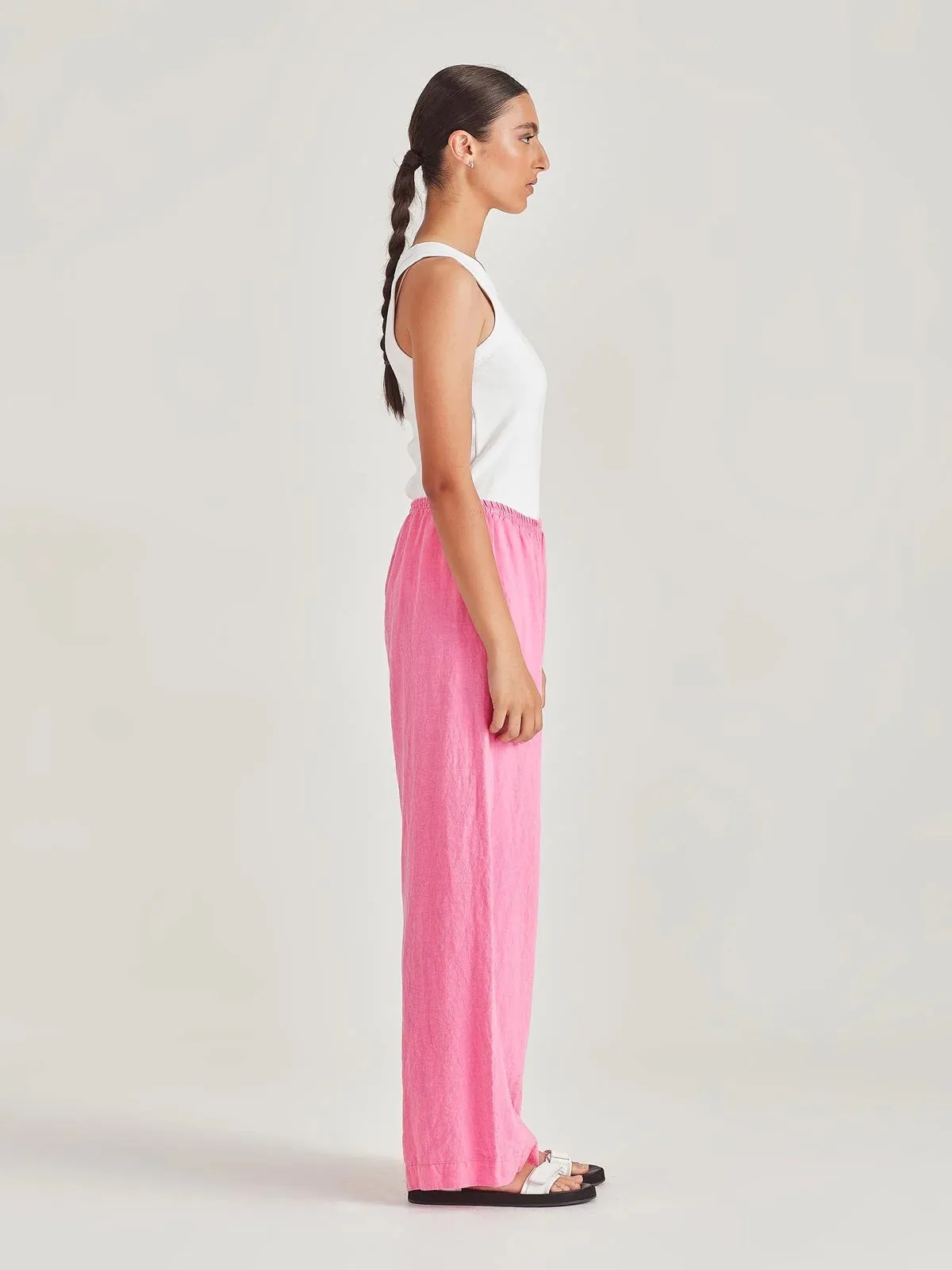 Mondo Linen Pant - Candy