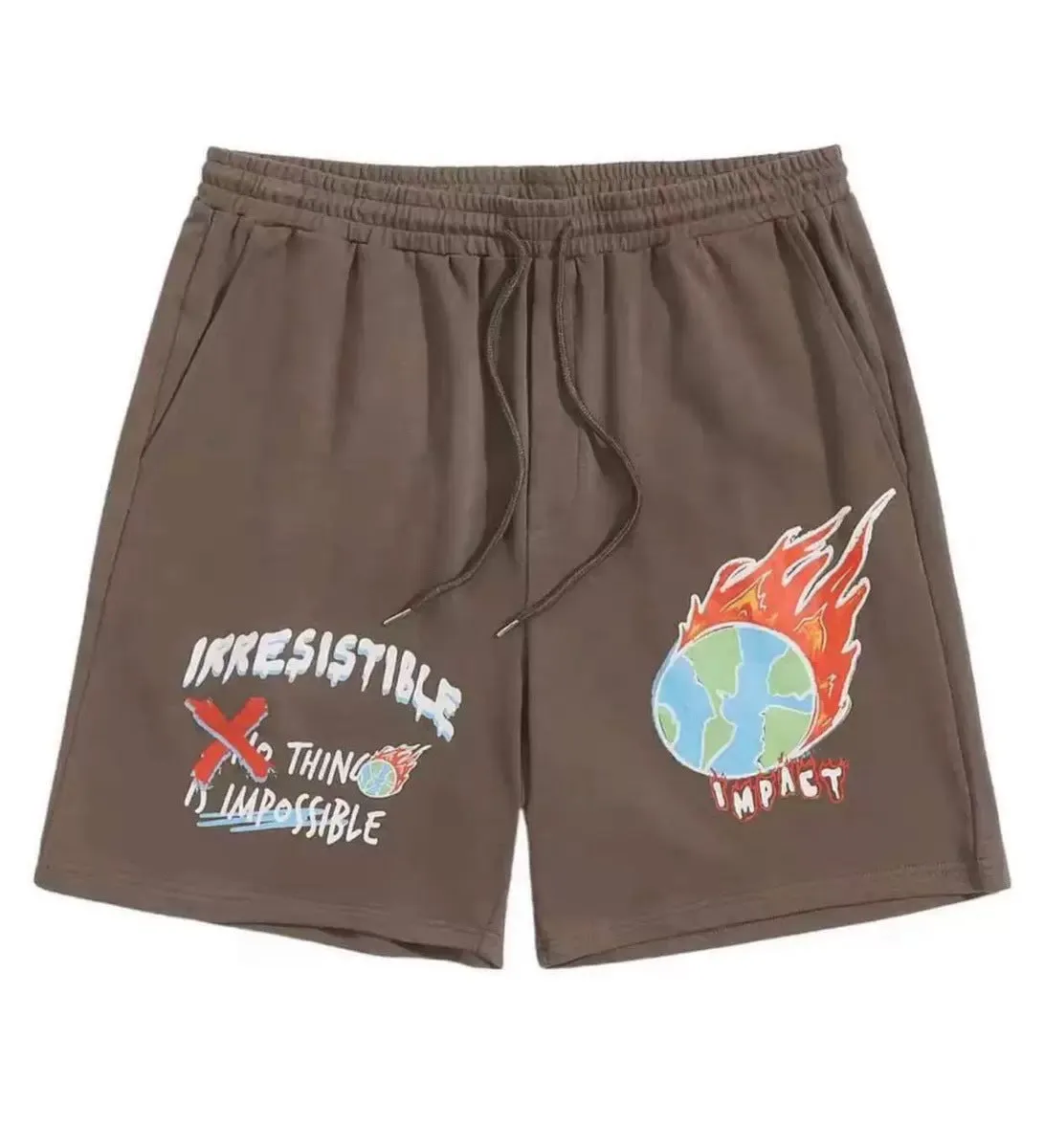 Multi-style drawstring shorts-D602 | Inspanda